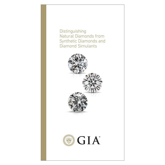 合成ダイヤモンドおよびダイヤモンドの類似石と天然ダイヤモンドの識別に関するパンフレット